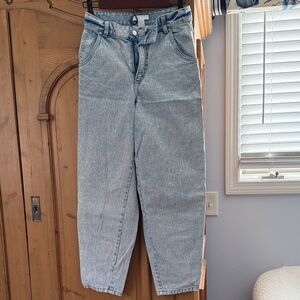 H&M Light Blue Straight Leg Jeans
